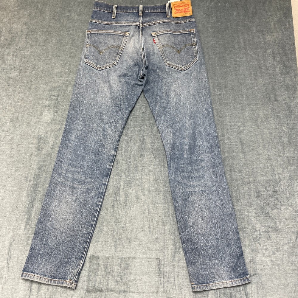 Levi's Jeans Men 32x34 Blue Denim Medium Wash Straight Leg Outdoor Casual Wear